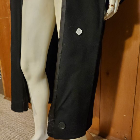 NWT Jones New York Vintage Wool Trench Coat Women's Size 16 - Picture 8 of 10